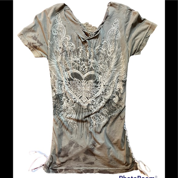 Affliction Tops - Affliction top size small NWOT